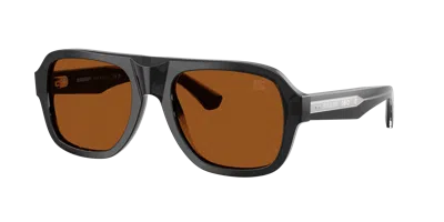 Burberry Man Sunglass Be4478 In Brown