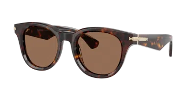 Burberry Man Sunglasses Be4439f In Dark Brown