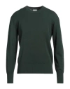 Burberry Man Sweater Dark Green Size L Wool