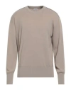 Burberry Man Sweater Khaki Size S Wool In Beige