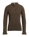 Burberry Man Sweater Military Green Size M Wool In Green