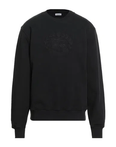 Burberry Man Sweatshirt Black Size L Cotton