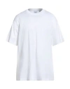 Burberry Man T-shirt White Size L Cotton In White