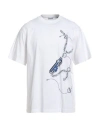 Burberry Graphic-printed Crewneck T-shirt In White