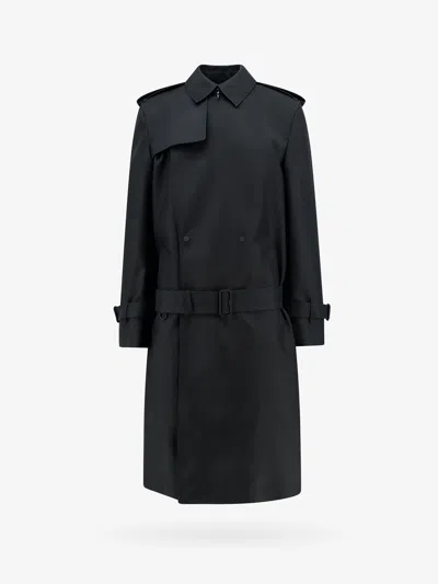 Burberry Man Trench Man Black Trench Coats