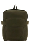 BURBERRY BURBERRY MAN ARMY GREEN POLYESTER BLEND TRENCH BACKPACK