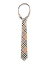 Burberry Manston Slik Tie In Archive Beige