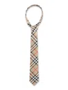 Burberry Manston Slik Tie In Burgundy