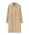 Burberry Mid-length Camden Heritage Car Coat In Nude