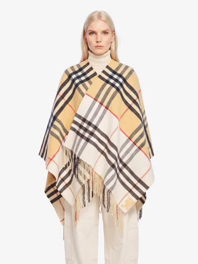Burberry Mantella Double Check In Multi