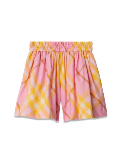 Burberry Marcy Chino Shorts In Multicolor