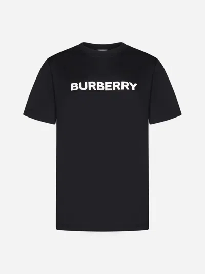 BURBERRY MARGOT LOGO COTTON T-SHIRT