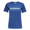 Burberry Woman T-shirt Blue Size Xs Cotton