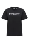 Burberry Black T-shirt With Bold Logo Design