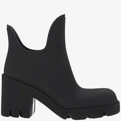 Pre-owned Burberry 'marsh' Ankle Boots In Black