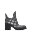 Burberry 65 Check Rubber Marsh Ankle Boots