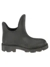 Burberry Marsh Rubber Rain Boots In Black