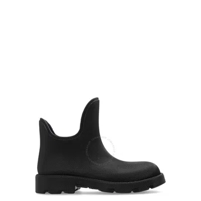 BURBERRY BURBERRY MARSH ROUND-TOE SLIP-ON ANKLE BOOTS