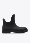 Burberry Marsh Rubber Rain Boots In Black