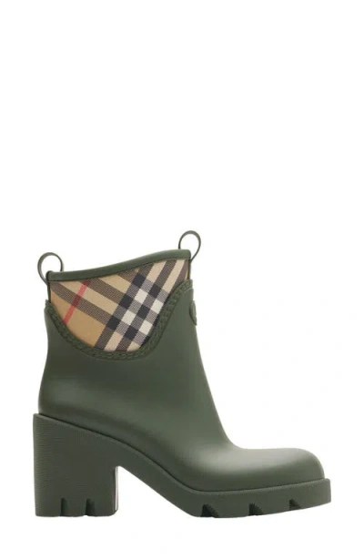 Burberry Marsh Stamp Heel Rain Boots