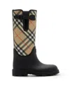 Burberry Giorgio Brato Giubbotto Con Cappuccio In Montone In Black