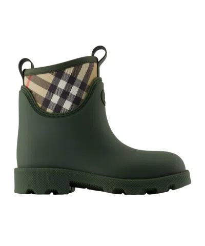 BURBERRY BURBERRY MARSH STAMP LOW ANKLE BOOTS