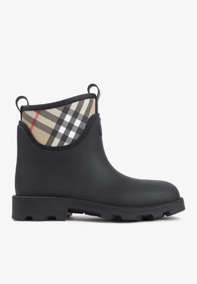 BURBERRY MARSH STAMP LOW BOOTS