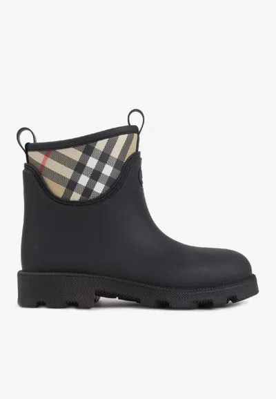 BURBERRY MARSH STAMP LOW BOOTS