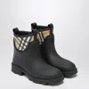 Burberry Marsh Stamp Rubber Ankle Boots