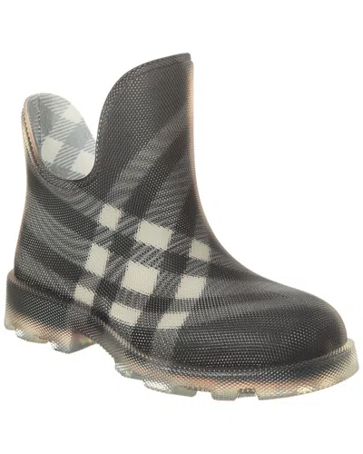 Burberry Marsh Vintage Check Rubber Boot In Black