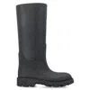 Burberry Marsh Water Resistant Rubber Boots In Black