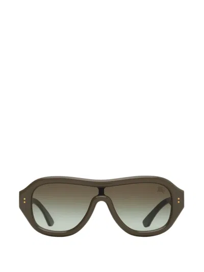 Burberry Mask Sunglasses In Green