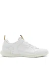 Burberry Leather Matrix Sneakers In White