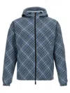 Burberry Maxi Logo Jacket Casual Jackets And Parka Multicolor
