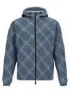 Burberry Reversible Check Jacket In Multicolor