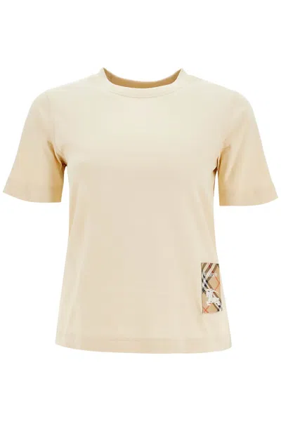Burberry Mc Beige Tshirt In Neutral