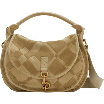BURBERRY BURBERRY MEDIUM B CLIP MESSENGER BAG