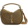 Burberry Medium B Clip Messenger Bag In Sweep