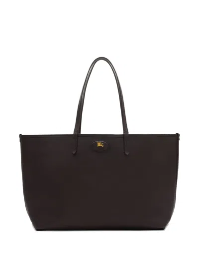 Burberry Women Dark Brown Bloomsbury Reversible Medium Tote In Neutral