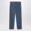 Burberry Regular Fit Jeans Belt Loops Five Pockets In Blue
