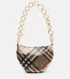 Burberry Check Shoulder Bag In Multi
