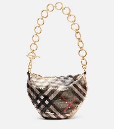 Burberry Check Shoulder Bag In Multi