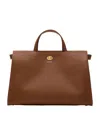 Burberry Medium Calfskin Cotswolds Tote Bag In Brown