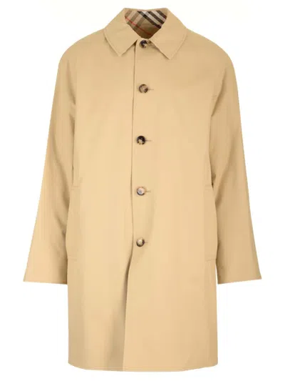 Burberry Medium Car Coat Coats Beige