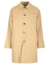 Burberry Mid-length Paddington Heritage Car Coat In Brown