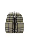 Burberry Medium Check Backpack In Multi
