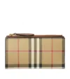 Burberry Women Printed Canvas Wallet In Multi