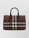 Burberry Printed Canvas Medium Check Handbag