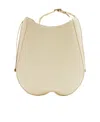 Burberry Medium Chess Leather Shoulder Bag In Nude