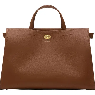 Burberry Medium Cotswolds Leather Tote